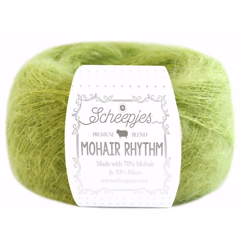 Scheepjes Mohair Rhythm 25g 672 Smooth | Knitting yarn shop / dzijas veikals