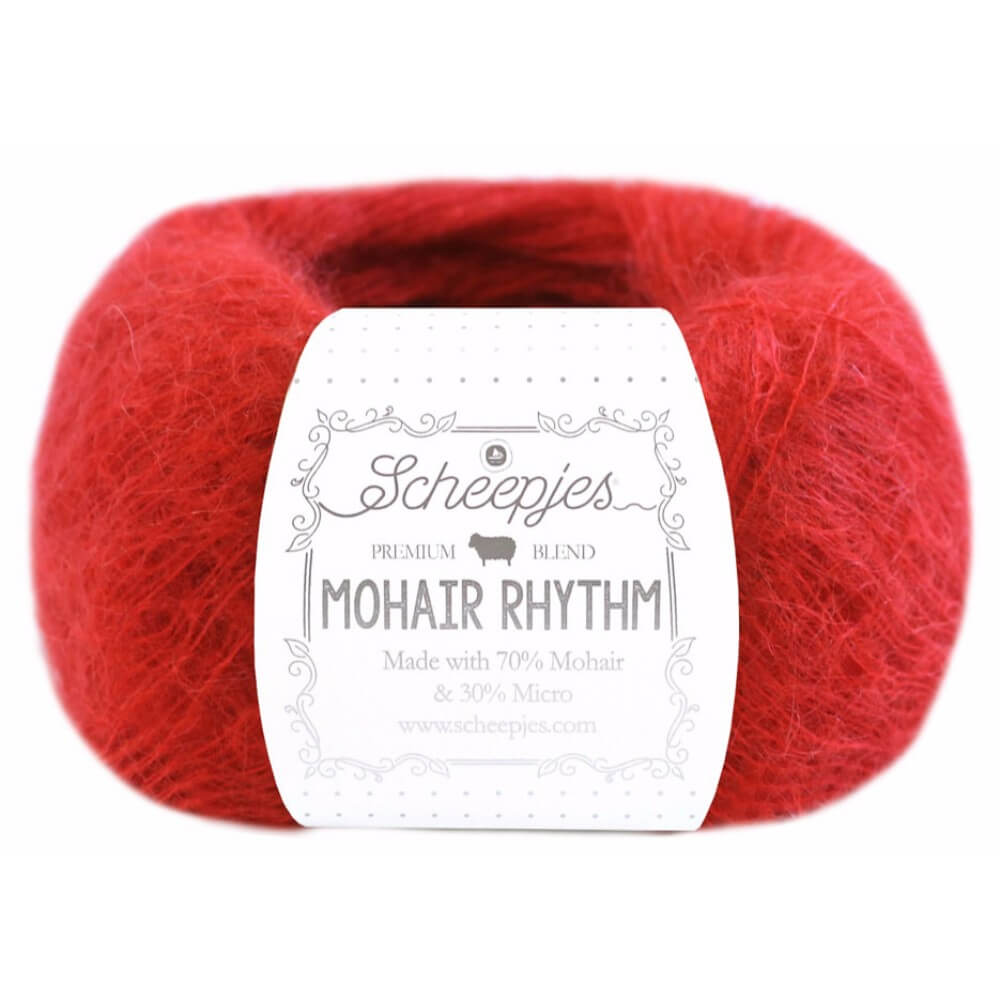 Scheepjes Mohair Rhythm 25g 684 Flamenco | Knitting yarn shop / dzijas veikals