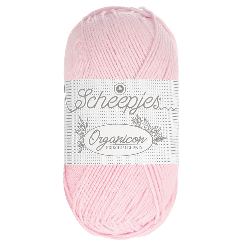 Scheepjes Organicon 50g 206 Soft Blossom | Knitting yarn shop / dzijas veikals