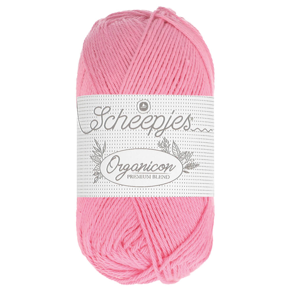 Scheepjes Organicon 50g 207 Apple Blossom | Knitting yarn shop / dzijas veikals