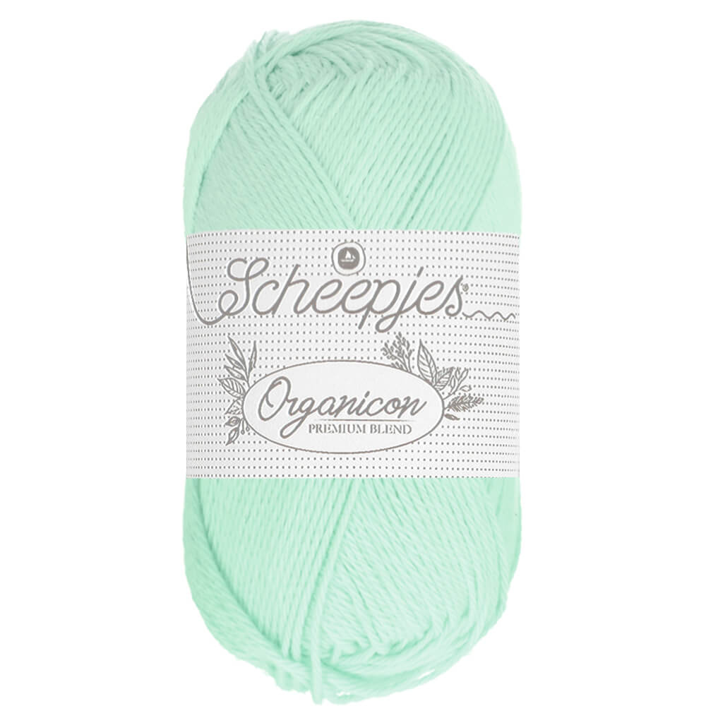 Scheepjes Organicon 50g 214 Glacier | Knitting yarn shop / dzijas veikals