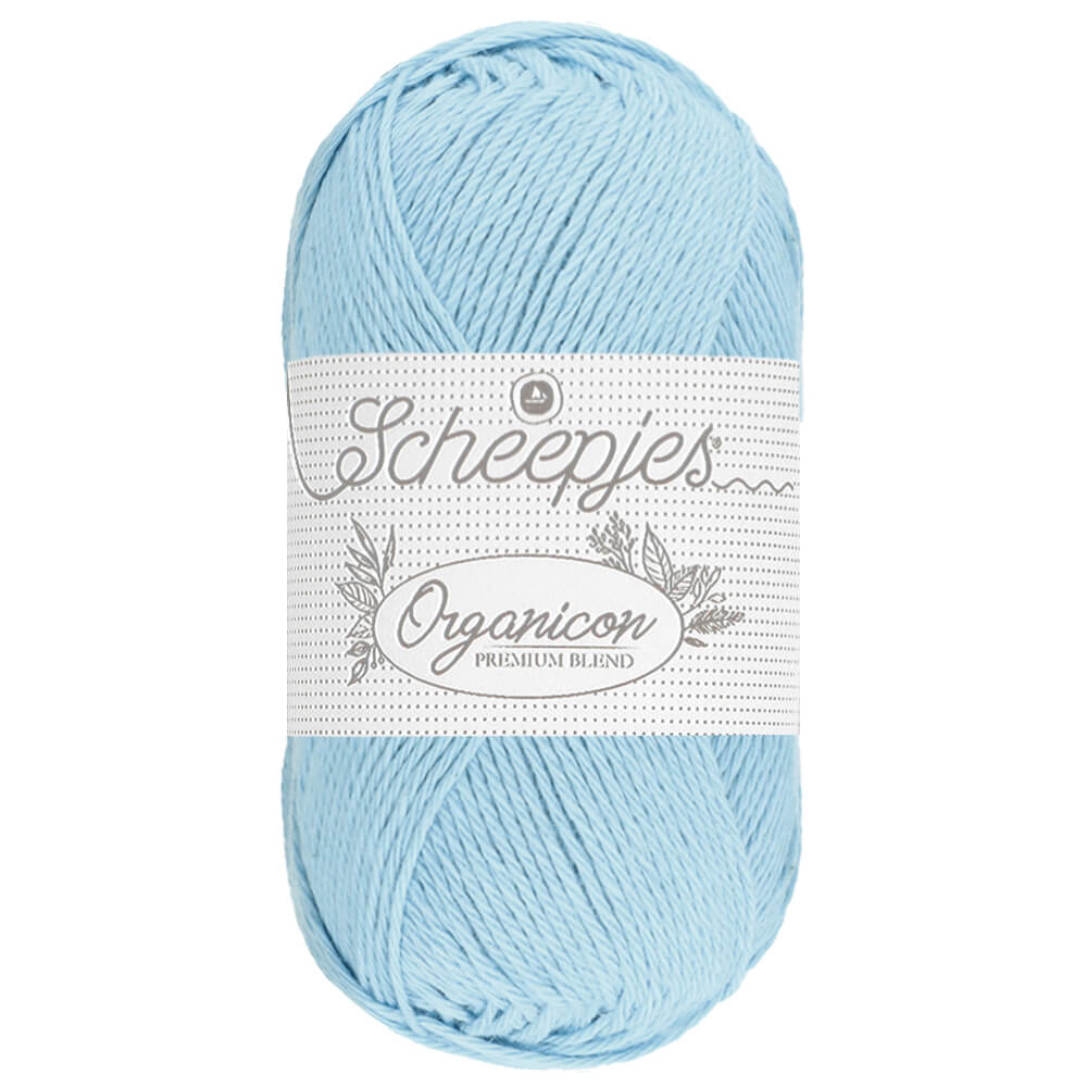 Scheepjes Organicon 50g 217 Fresh Air | Knitting yarn shop / dzijas veikals