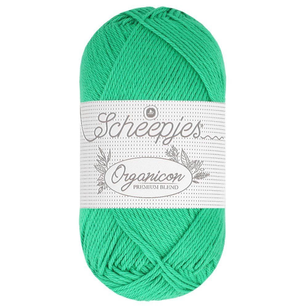 Scheepjes Organicon 50g 231 Jade | Knitting yarn shop / dzijas veikals