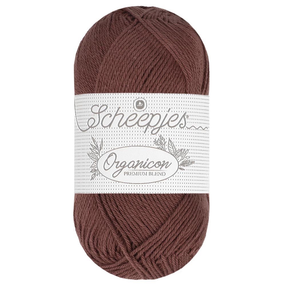 Scheepjes Organicon 50g 240 Hickory | Knitting yarn shop / dzijas veikals