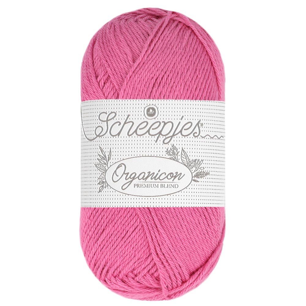 Scheepjes Organicon 50g 248 Pink Elephant | Knitting yarn shop / dzijas veikals