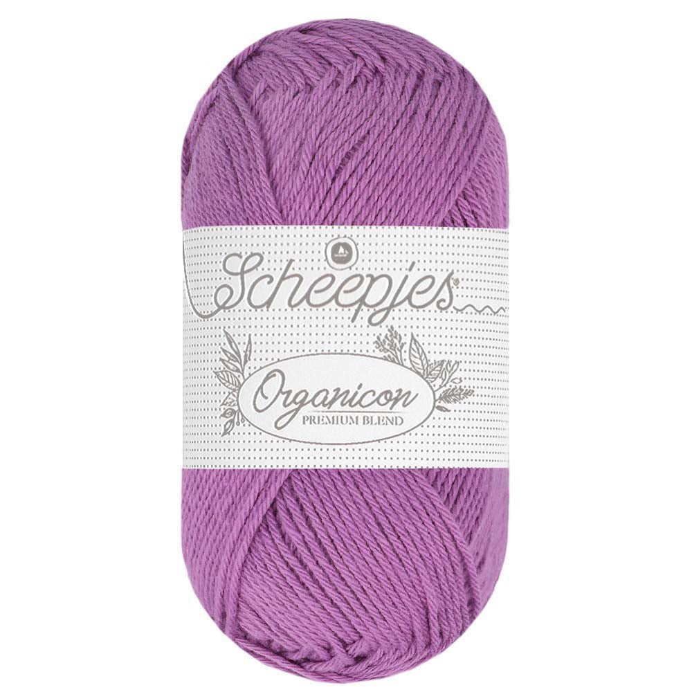 Scheepjes Organicon 50g 259 Lucky Heather | Knitting yarn shop / dzijas veikals