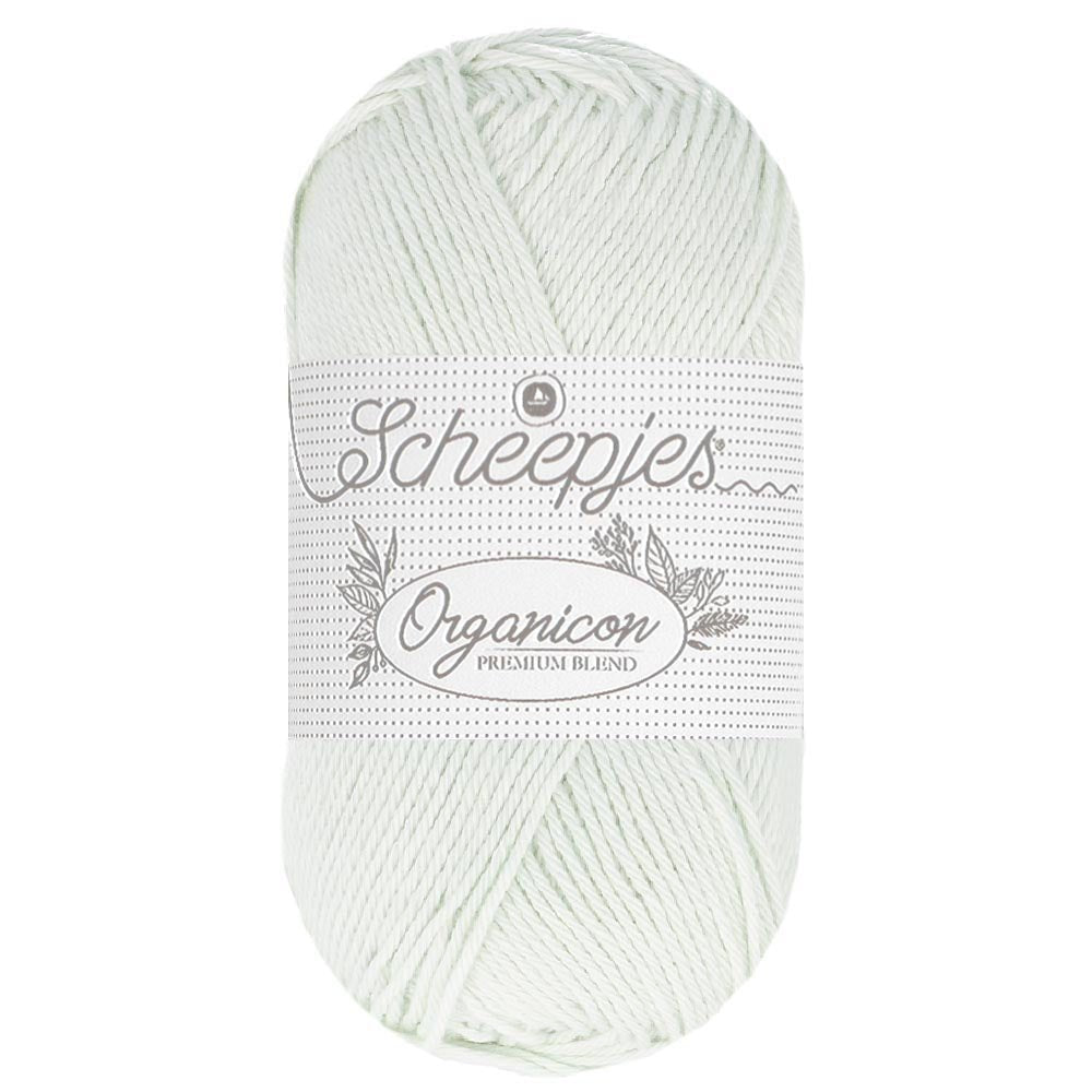 Scheepjes Organicon 50g 265 Morning Mist | Knitting yarn shop / dzijas veikals