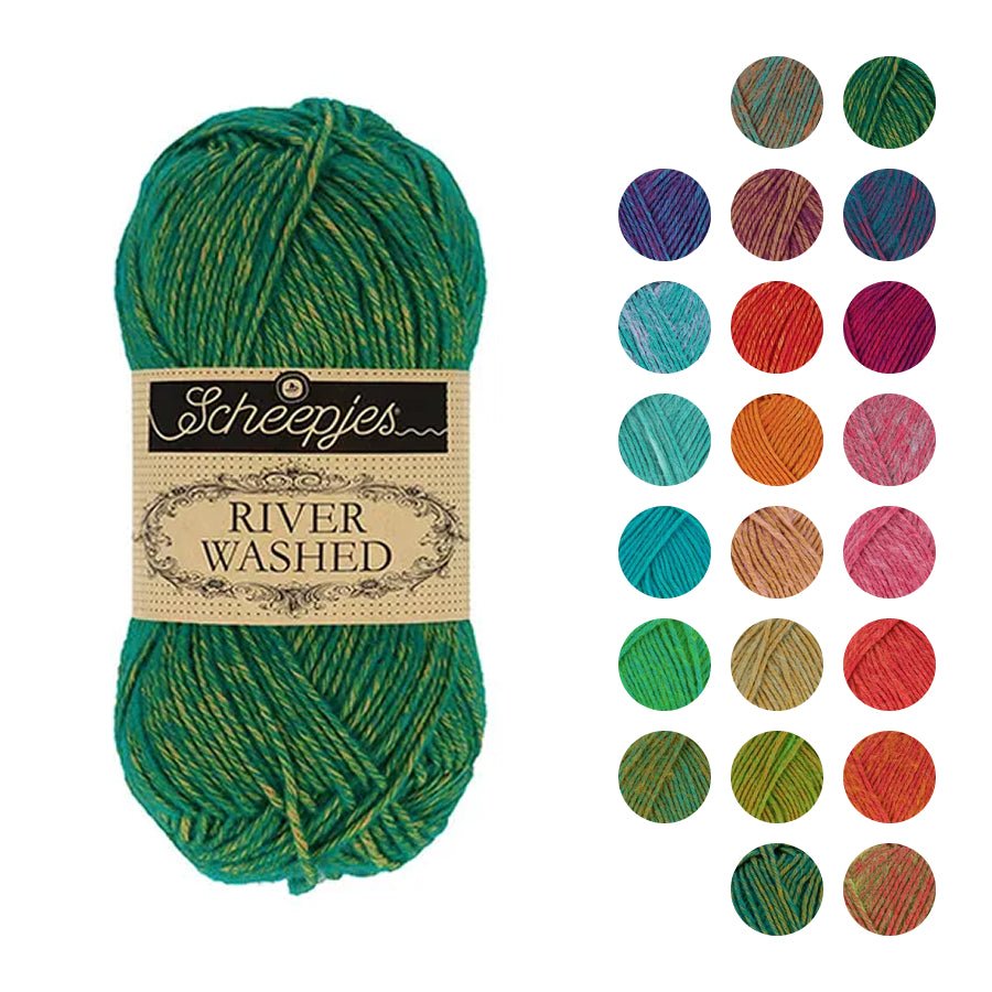 Scheepjes River Washed 50g 941 Colorado | Knitting yarn shop / dzijas veikals