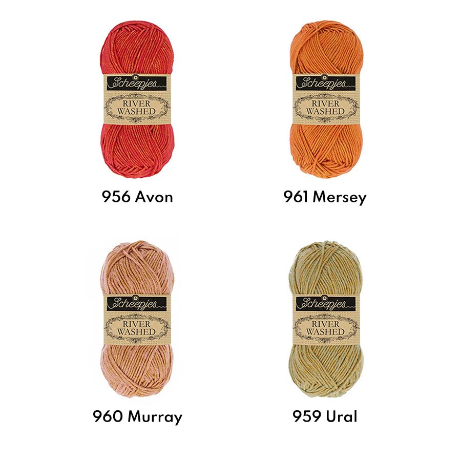 Scheepjes River Washed 50g 941 Colorado | Knitting yarn shop / dzijas veikals