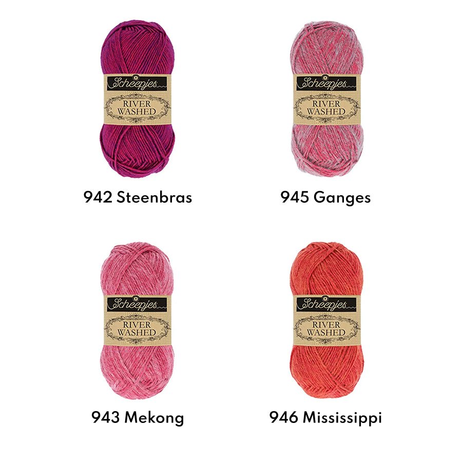 Scheepjes River Washed 50g 941 Colorado | Knitting yarn shop / dzijas veikals