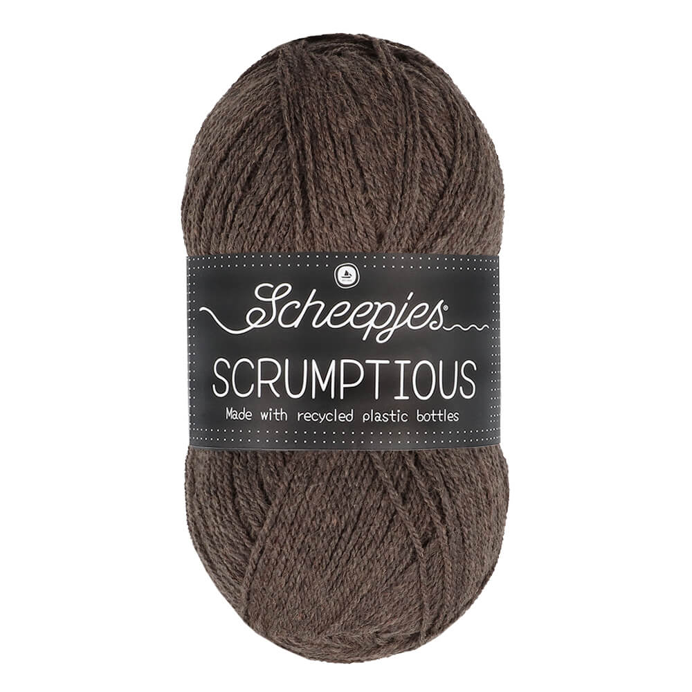 Scheepjes Scrumptious 100g 304 Chocolate Ganache | Knitting yarn shop / dzijas veikals