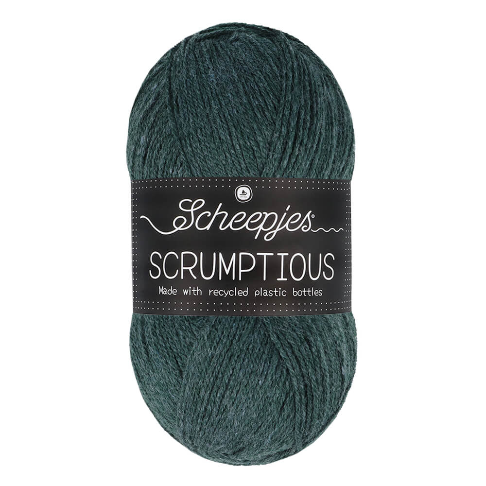 Scheepjes Scrumptious 100g 379 Kale Chocolate Bar | Knitting yarn shop / dzijas veikals