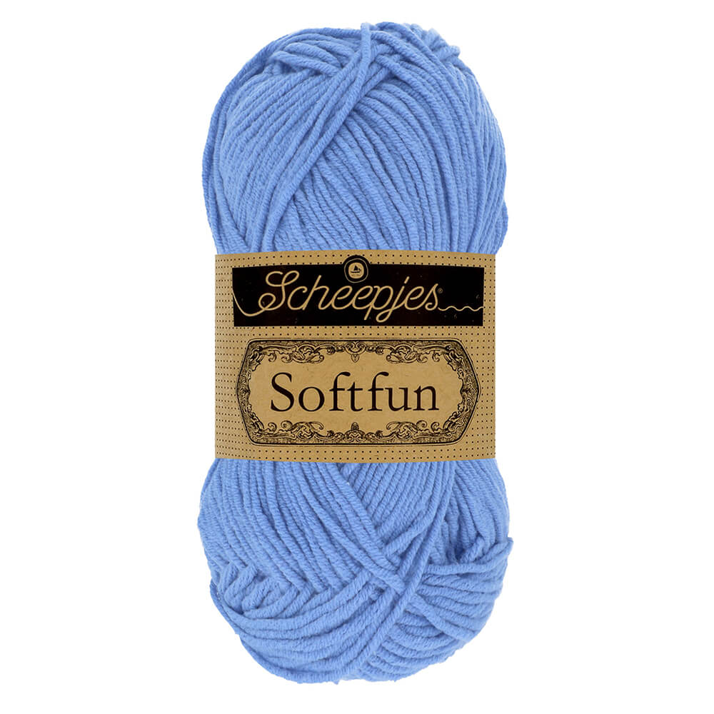 Scheepjes Softfun Yarn, colours 2401 - 2639 2609 Iris | Knitting yarn shop / dzijas veikals