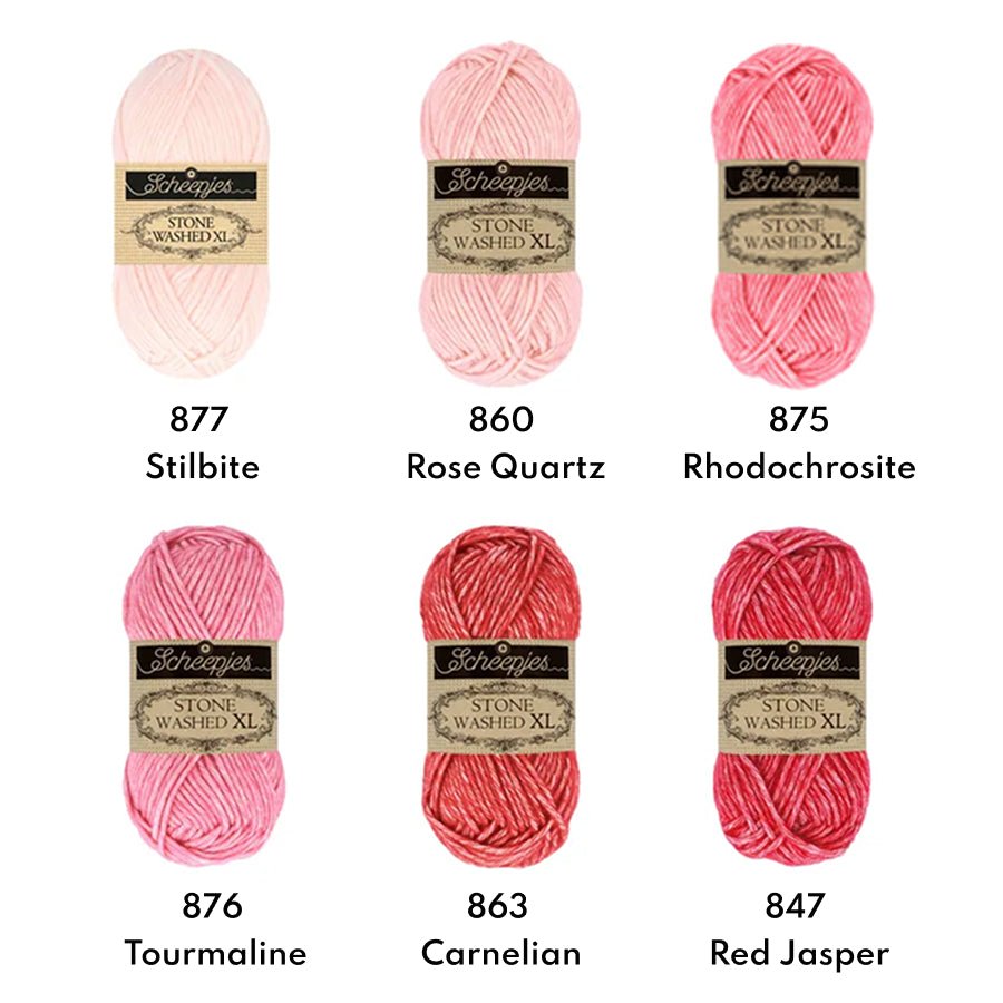 Scheepjes Stone Washed XL, 50g 841 Moon Stone | Knitting yarn shop / dzijas veikals