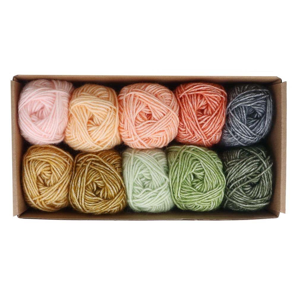 Scheepjes Stone Washed Yarn colour pack 10x25g Intensions | Knitting yarn shop / dzijas veikals