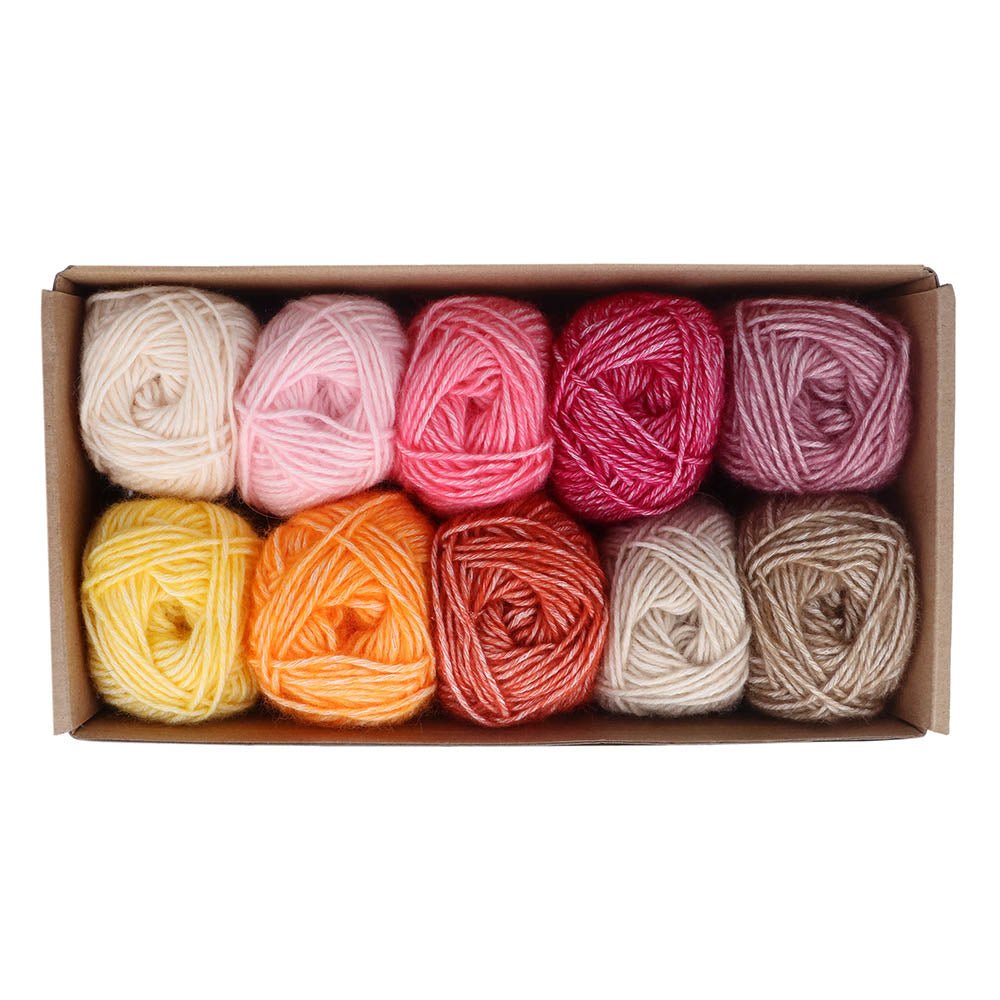 Scheepjes Stone Washed Yarn colour pack 10x25g Manifest | Knitting yarn shop / dzijas veikals