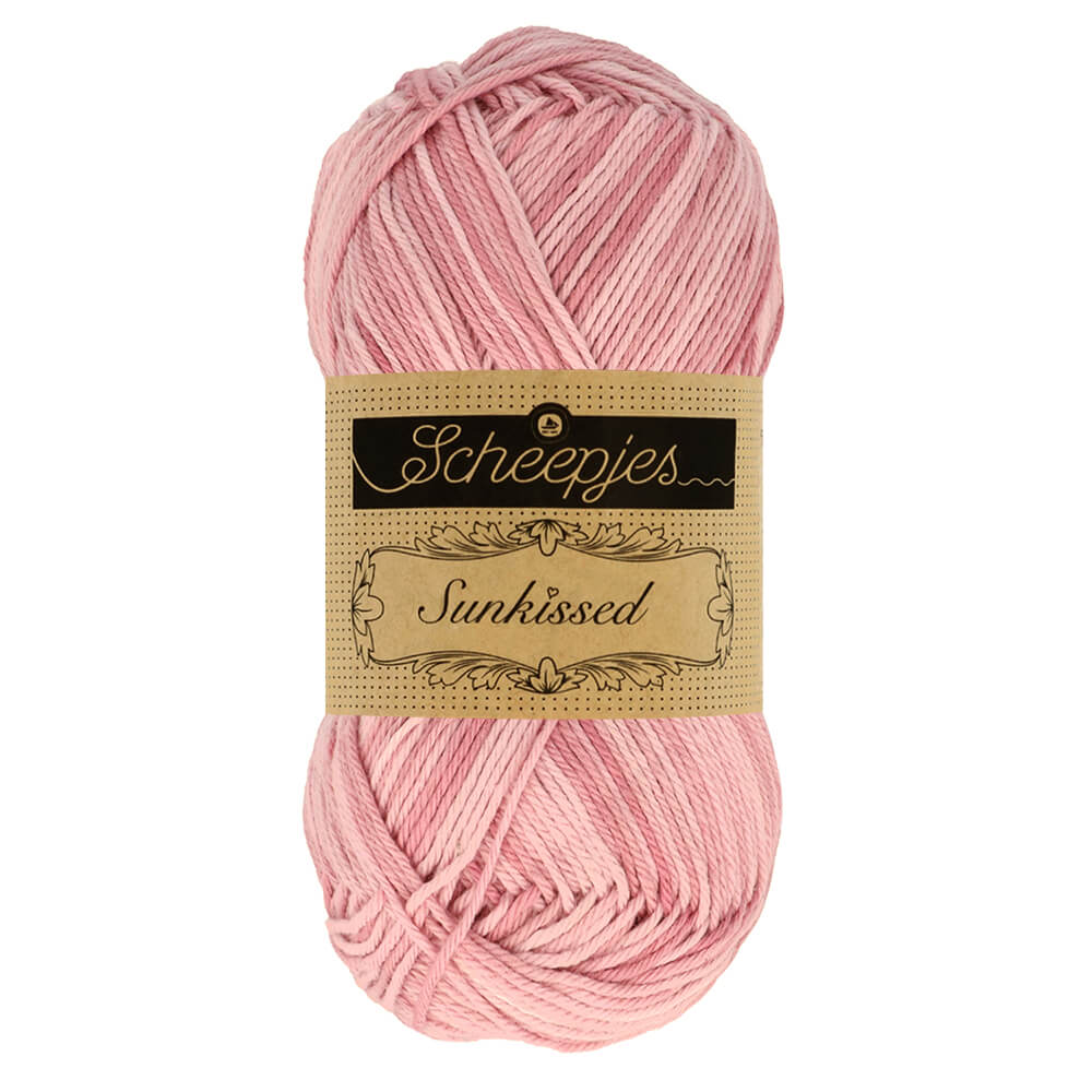 Scheepjes Sunkissed 10x50g 009 Strawberry Ice | Knitting yarn shop / dzijas veikals
