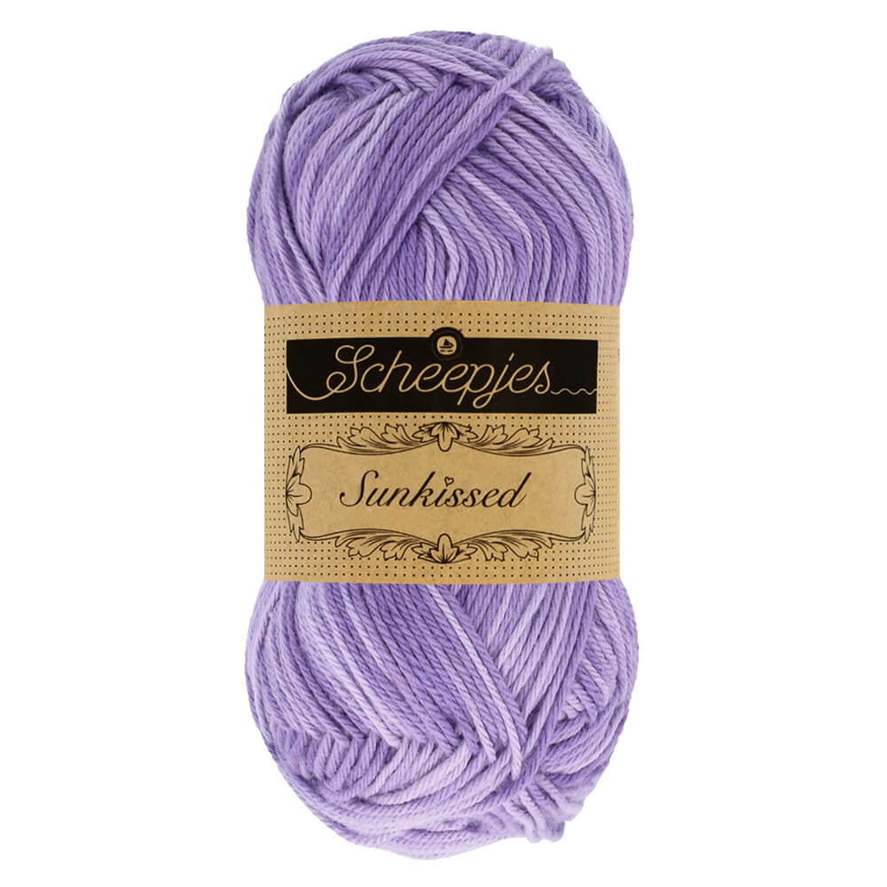 Scheepjes Sunkissed 10x50g 010 Lavender Ice | Knitting yarn shop / dzijas veikals