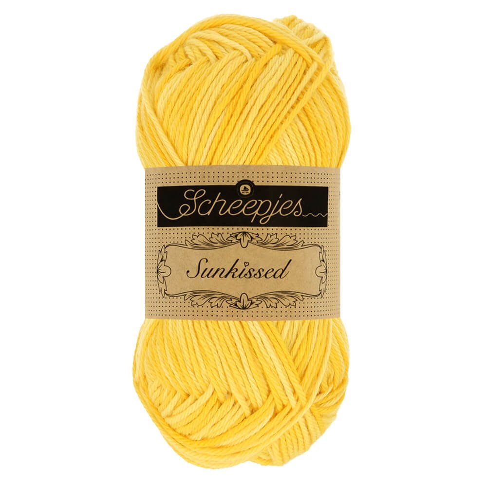 Scheepjes Sunkissed 10x50g 015 Noonday Sun | Knitting yarn shop / dzijas veikals