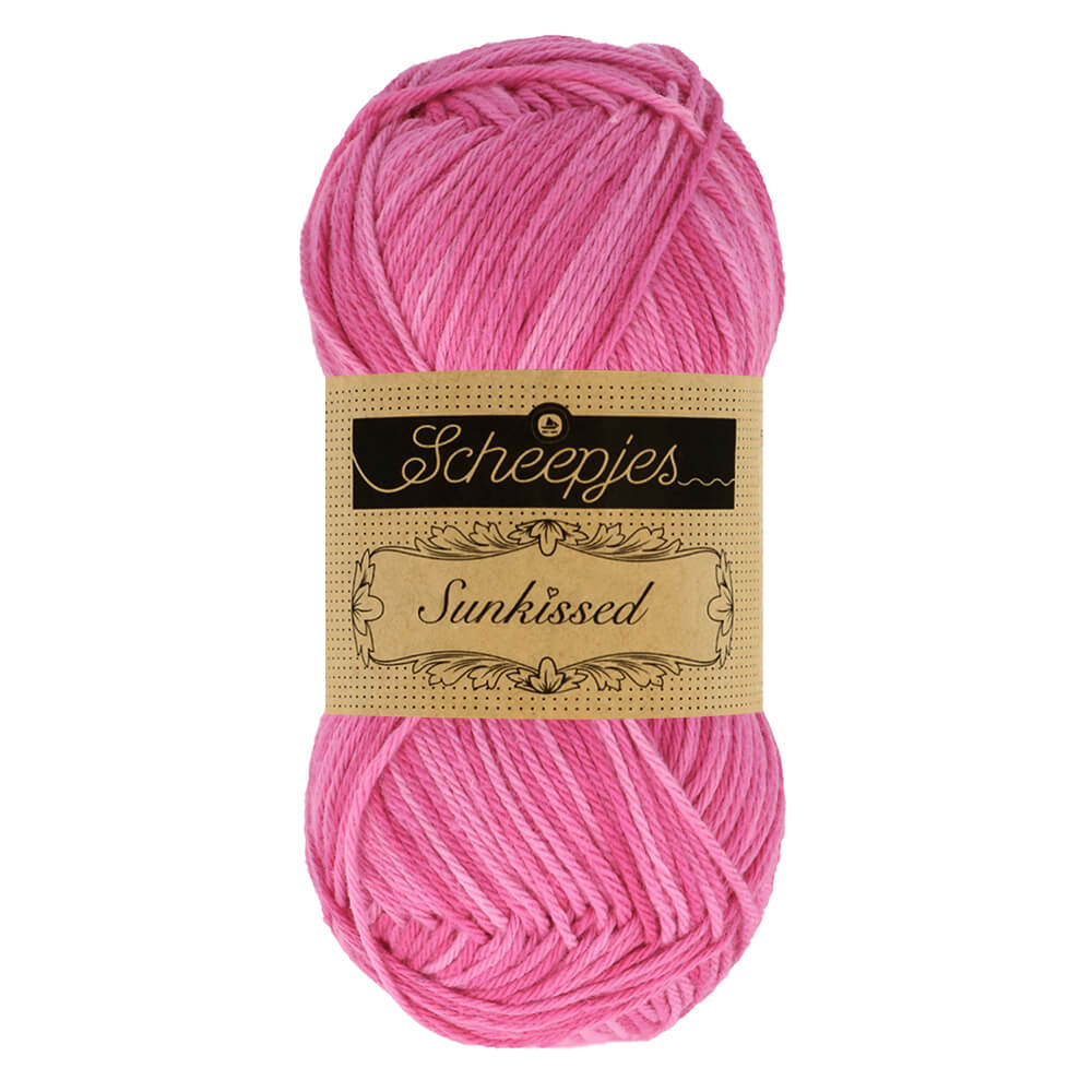 Scheepjes Sunkissed 10x50g 020 Beach Hut Pink | Knitting yarn shop / dzijas veikals