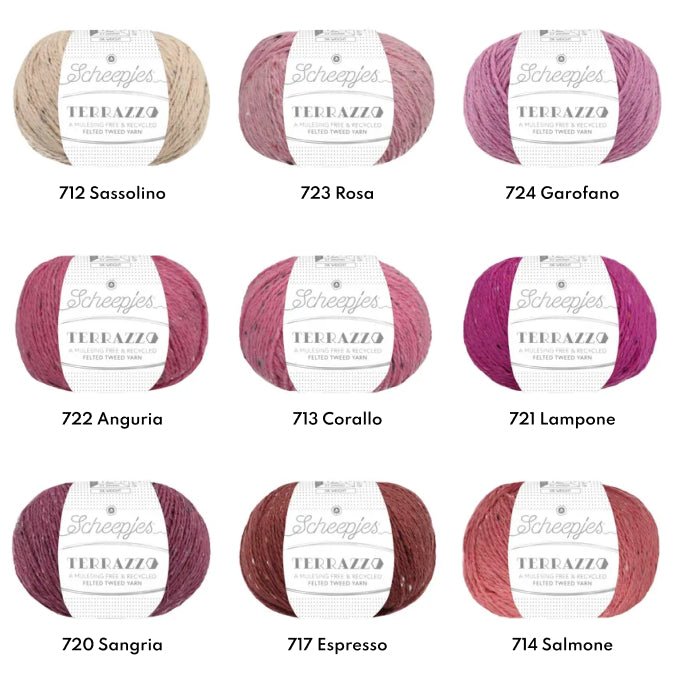 Scheepjes Terrazzo 50g 701 Girasole | Knitting yarn shop / dzijas veikals
