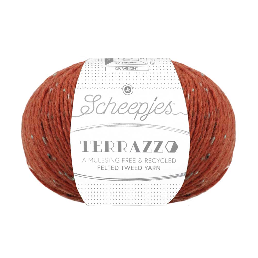 Scheepjes Terrazzo 50g 716 Mogano | Knitting yarn shop / dzijas veikals
