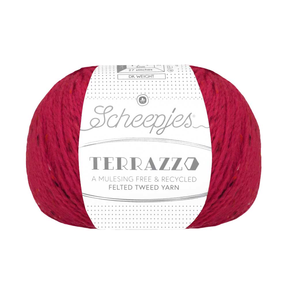Scheepjes Terrazzo 50g 719 Cremisi | Knitting yarn shop / dzijas veikals