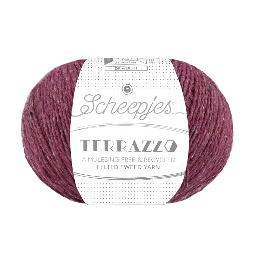 Scheepjes Terrazzo 50g 720 Sangria | Knitting yarn shop / dzijas veikals