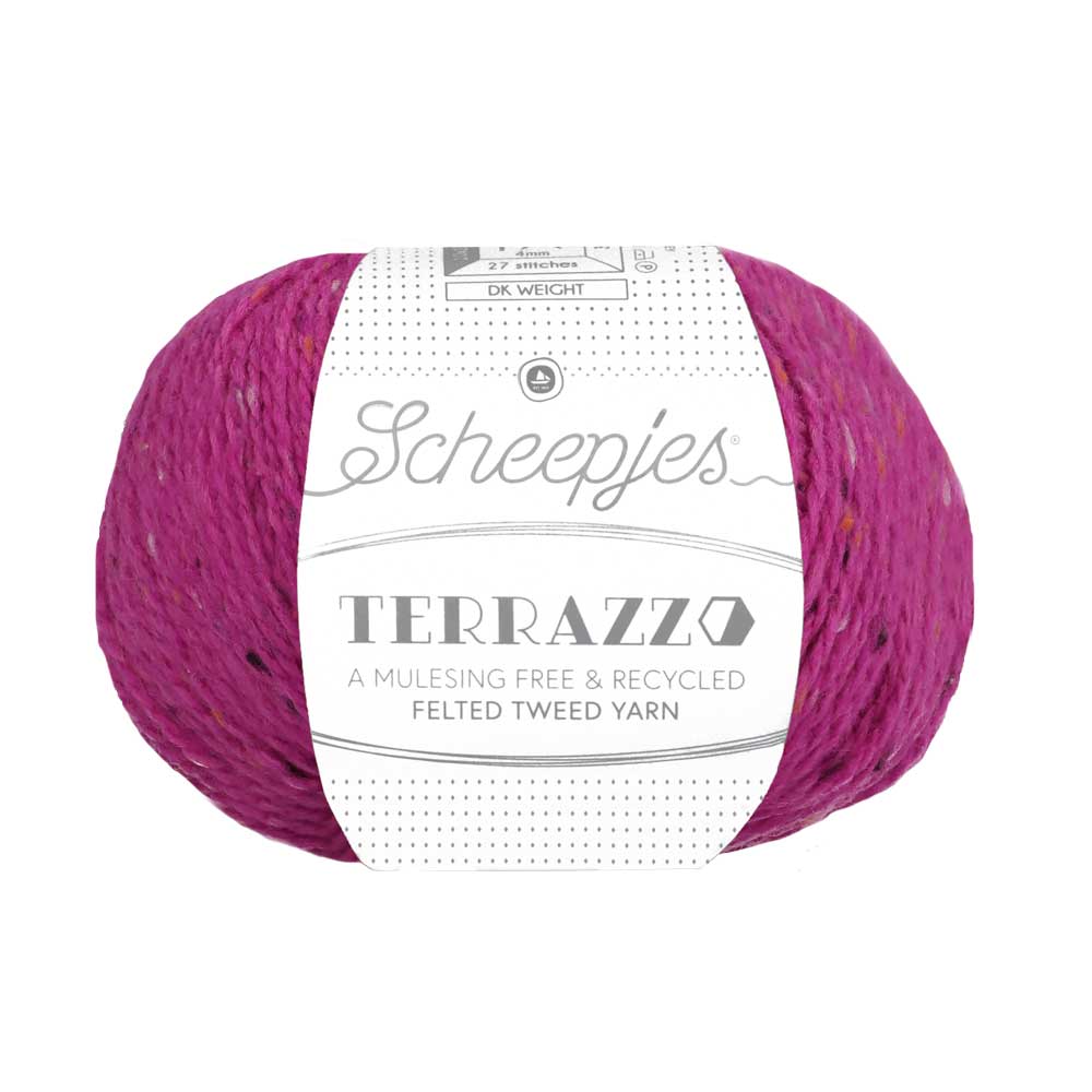 Scheepjes Terrazzo 50g 721 Lampone | Knitting yarn shop / dzijas veikals