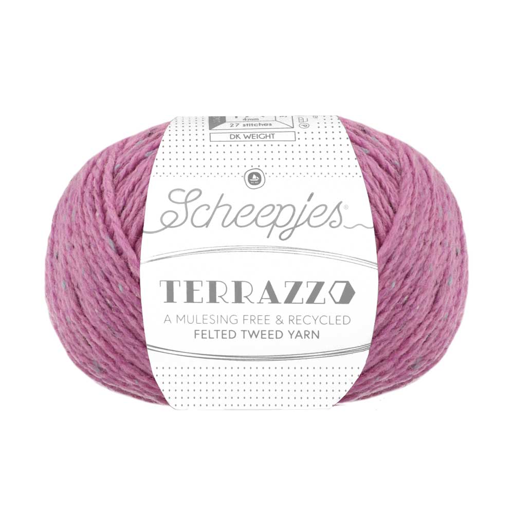 Scheepjes Terrazzo 50g 724 Garofano | Knitting yarn shop / dzijas veikals