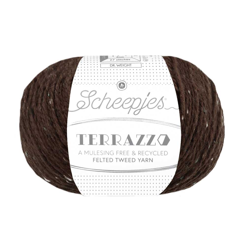 Scheepjes Terrazzo 50g 749 Caffé Nero | Knitting yarn shop / dzijas veikals