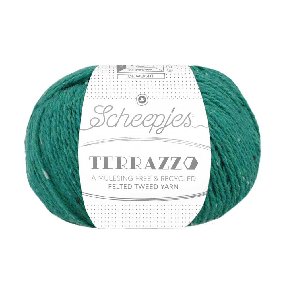 Scheepjes Terrazzo 50g 754 Verde Inglese | Knitting yarn shop / dzijas veikals