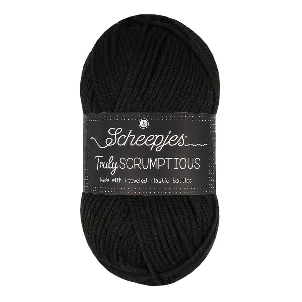 Scheepjes Truly Scrumptious , set of 5 pieces, each 100g 301 Charcoal Ice Cream | Knitting yarn shop / dzijas veikals