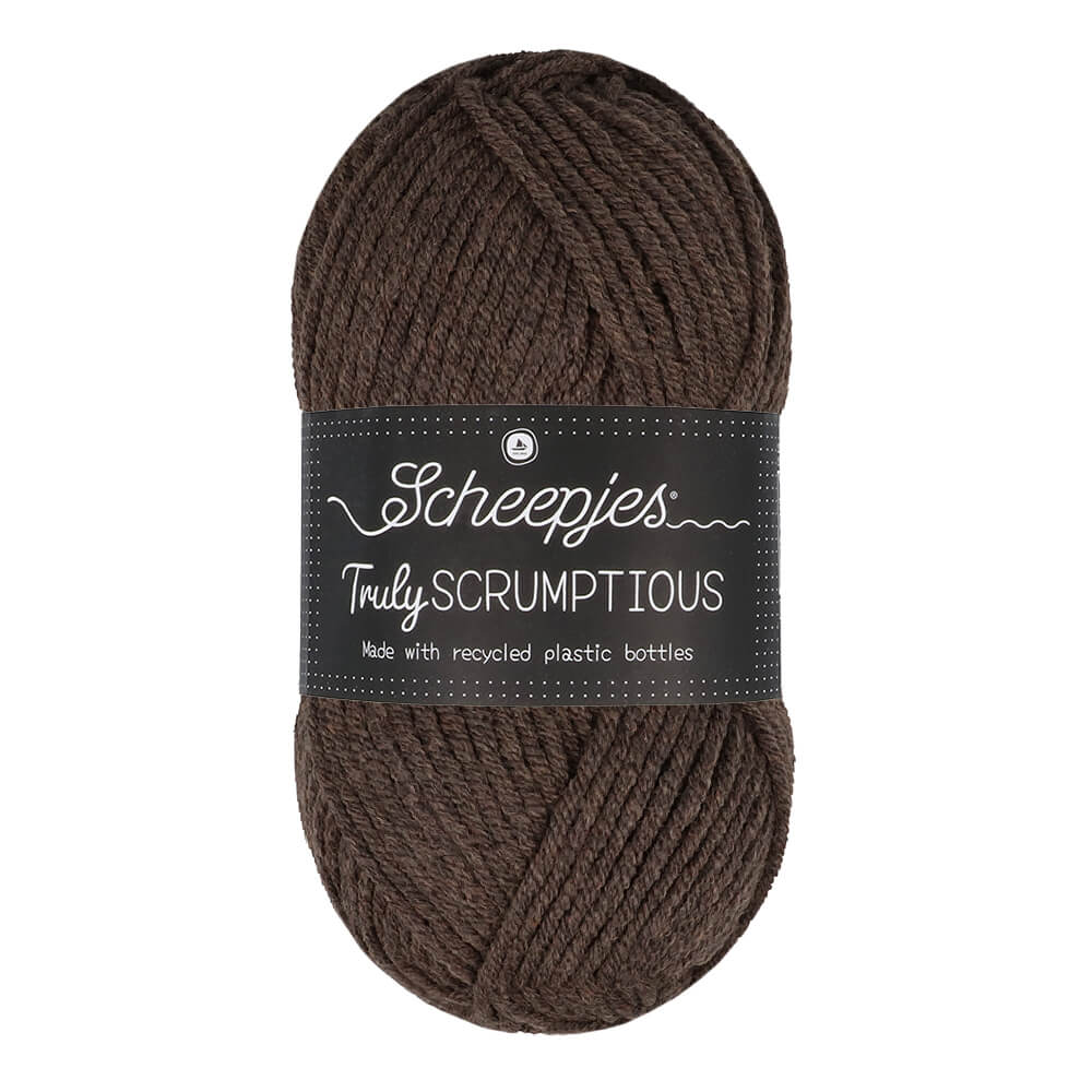Scheepjes Truly Scrumptious , set of 5 pieces, each 100g 304 Chocolate Ganache | Knitting yarn shop / dzijas veikals