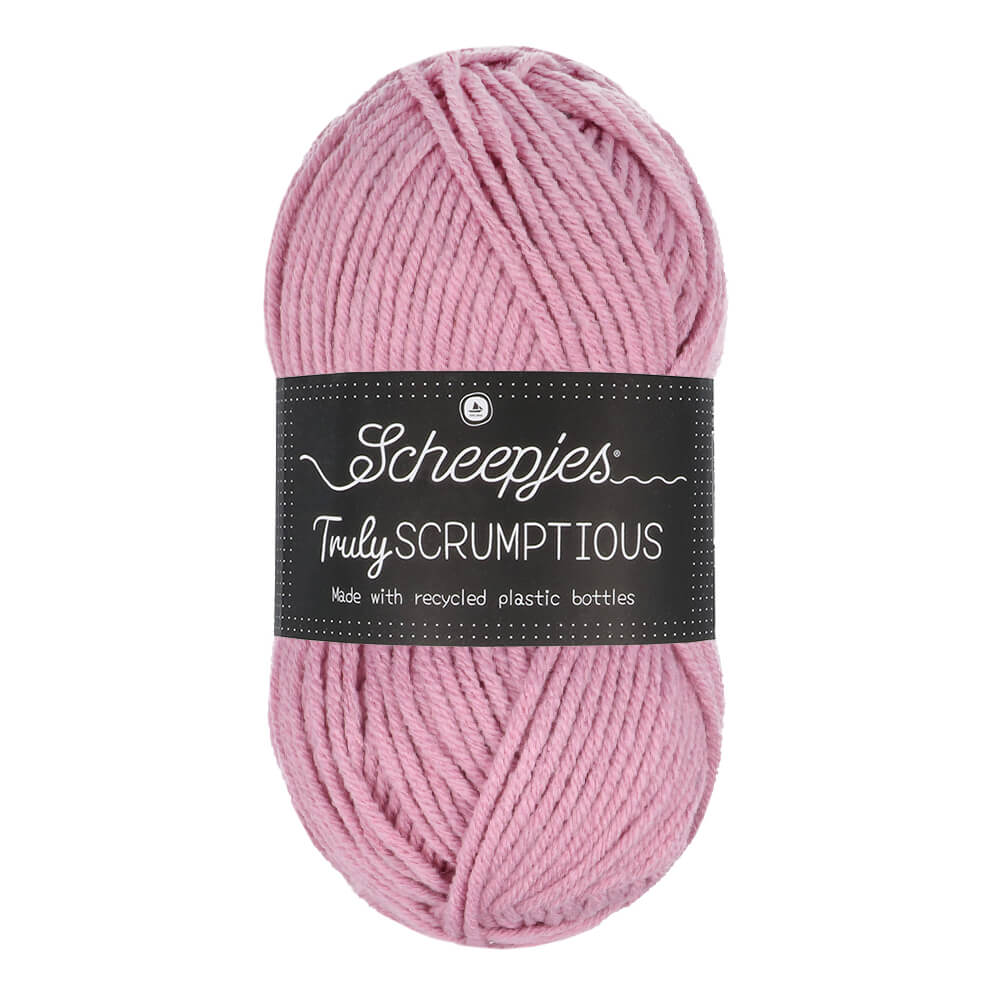 Scheepjes Truly Scrumptious , set of 5 pieces, each 100g 307 Raspberry Mousse | Knitting yarn shop / dzijas veikals