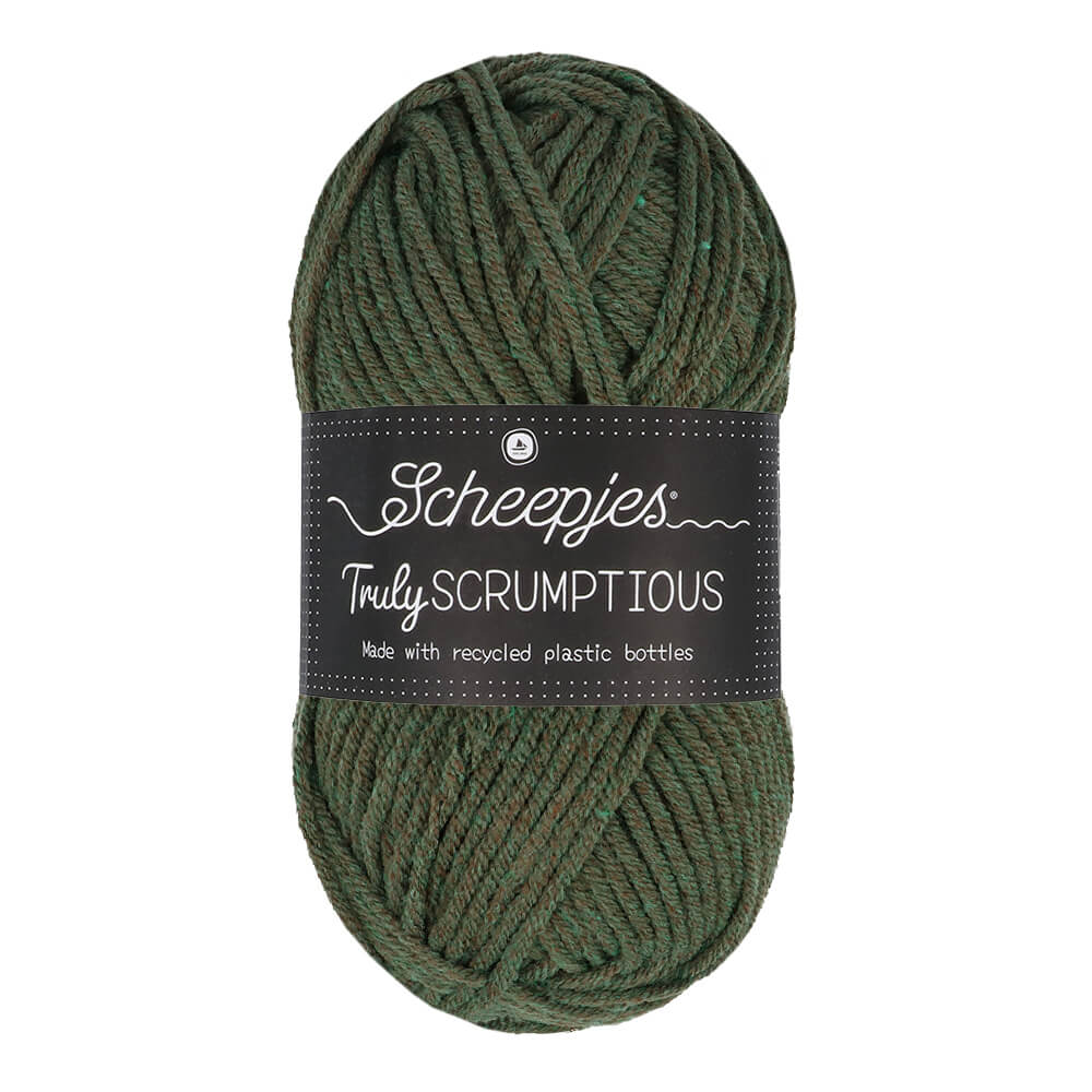 Scheepjes Truly Scrumptious , set of 5 pieces, each 100g 360 Chocolate Mint Bark | Knitting yarn shop / dzijas veikals