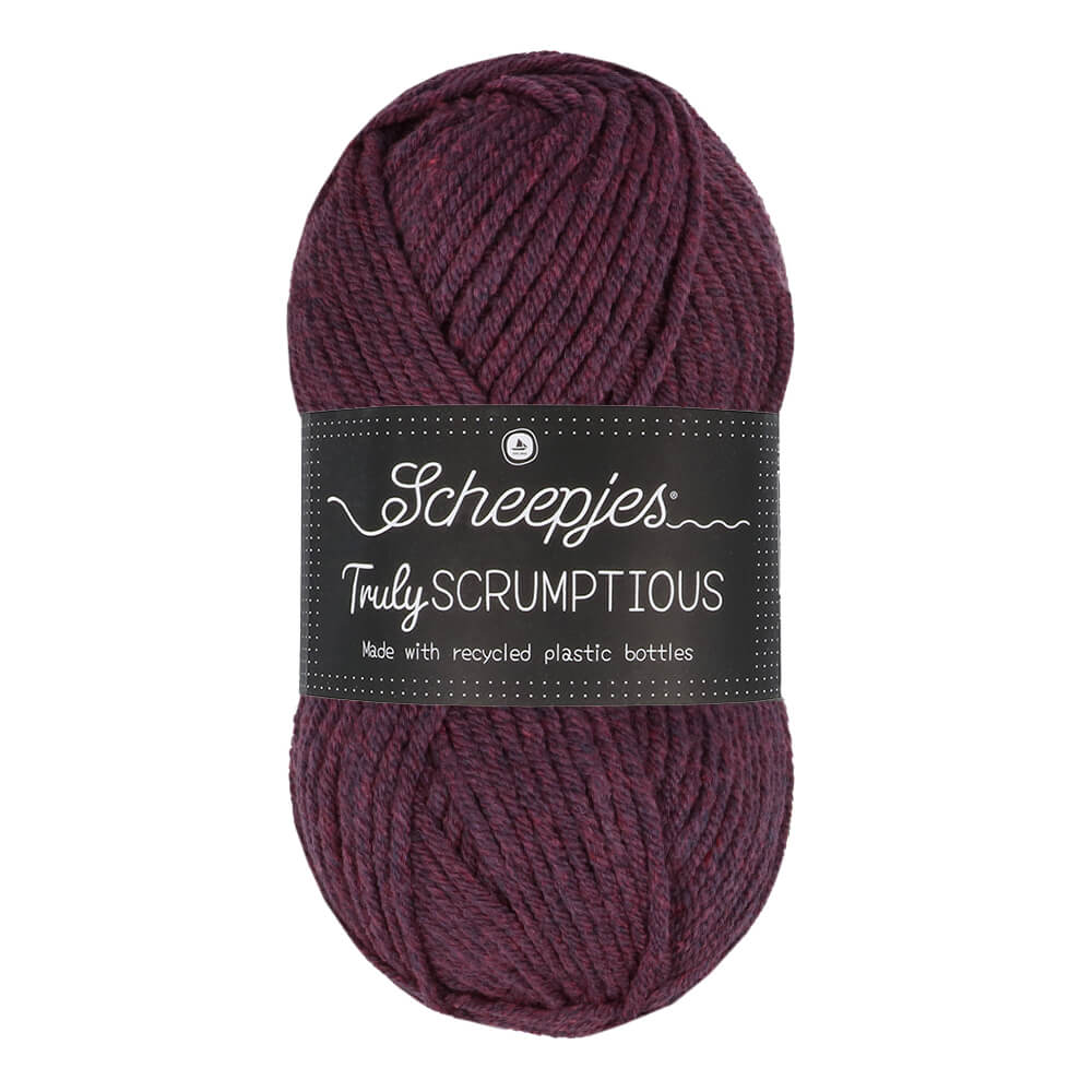 Scheepjes Truly Scrumptious , set of 5 pieces, each 100g 377 Morello Fudge Cake | Knitting yarn shop / dzijas veikals
