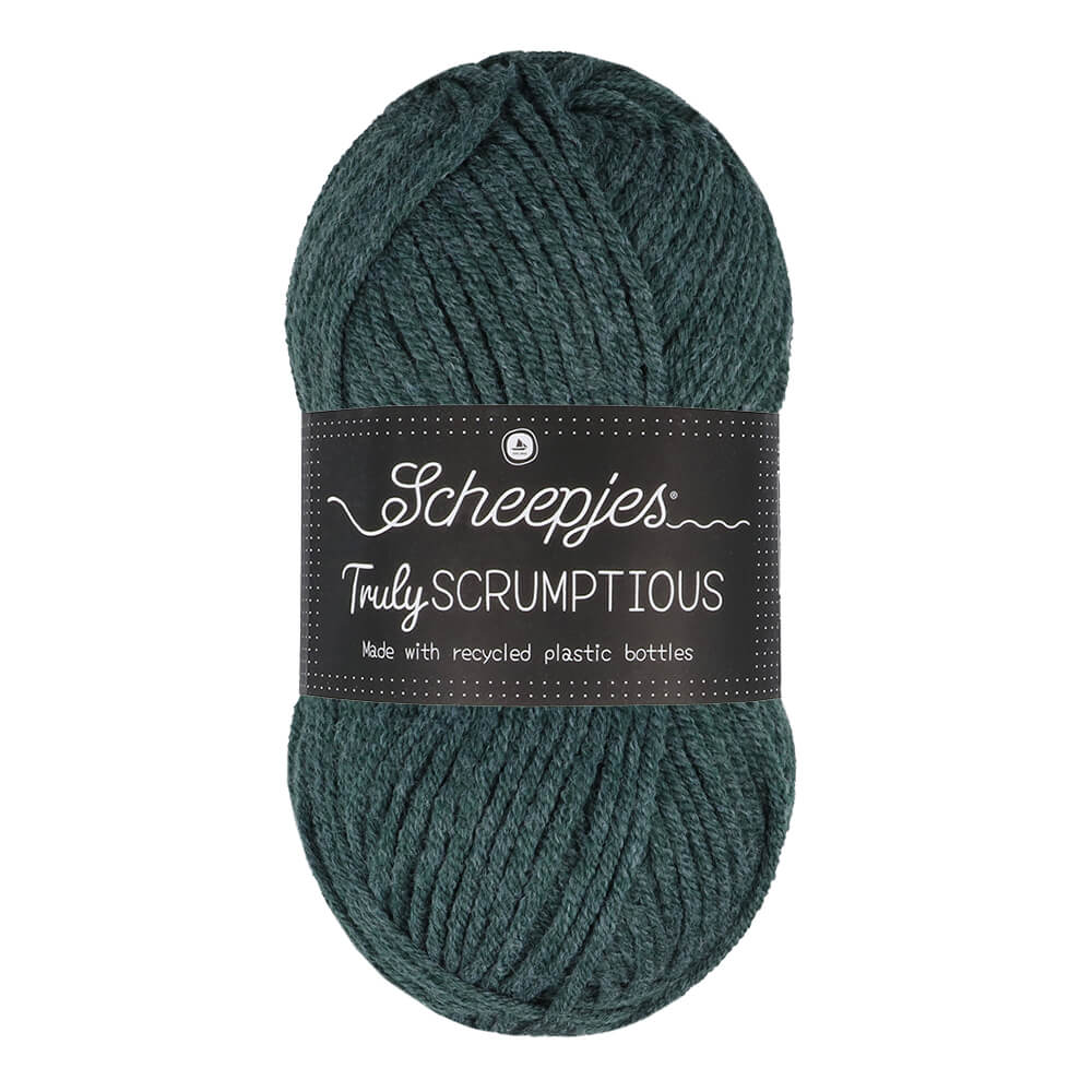 Scheepjes Truly Scrumptious , set of 5 pieces, each 100g 379 Kale Chocolate Bar | Knitting yarn shop / dzijas veikals