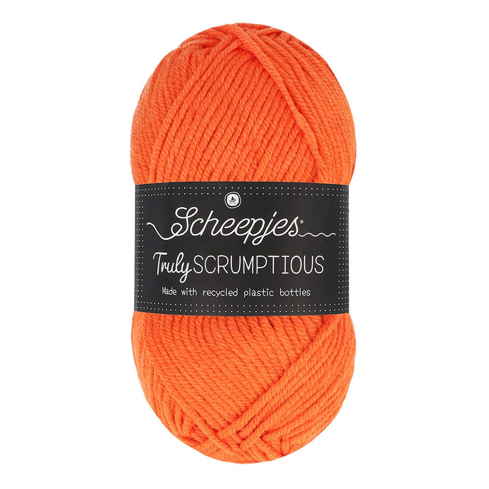 Scheepjes Truly Scrumptious , set of 5 pieces, each 100g 383 Jaffa Cake | Knitting yarn shop / dzijas veikals