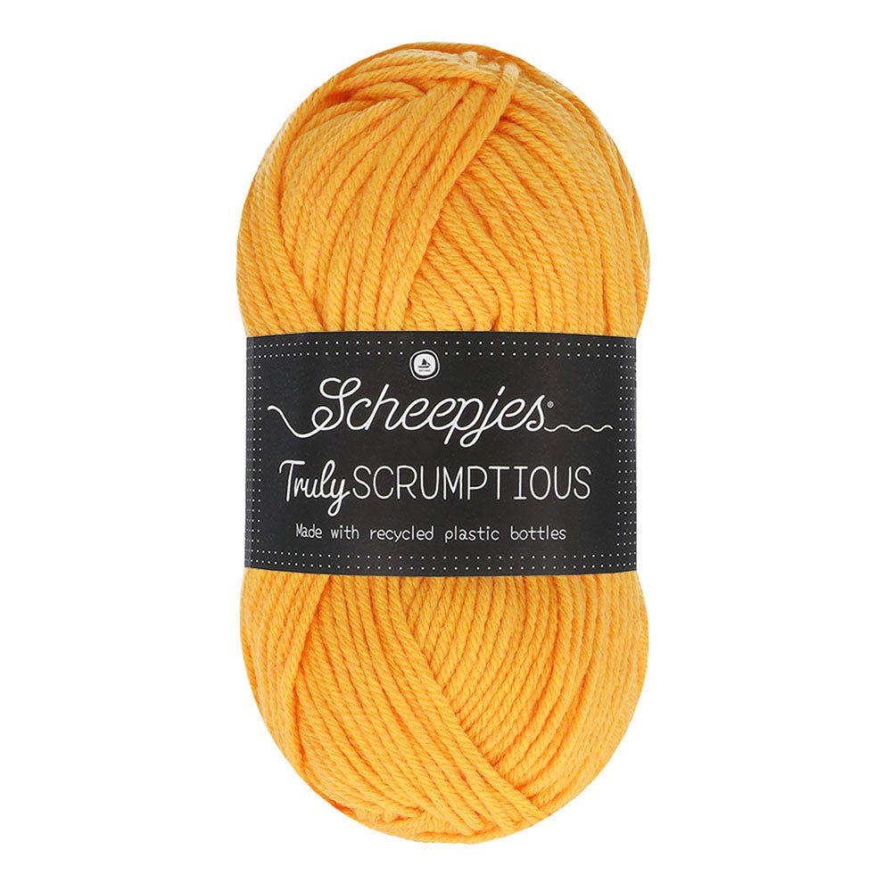 Scheepjes Truly Scrumptious , set of 5 pieces, each 100g 384 Mandarin Sorbet | Knitting yarn shop / dzijas veikals