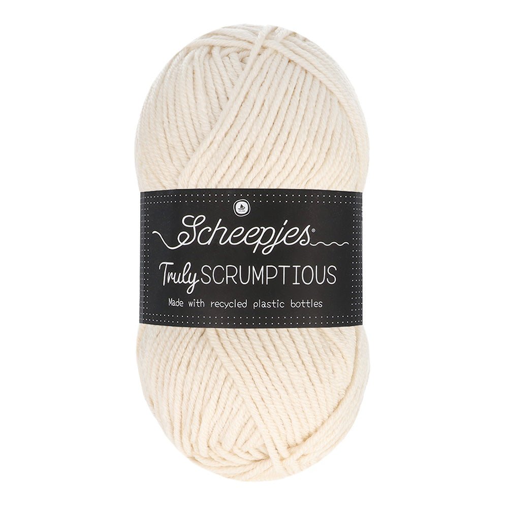 Scheepjes Truly Scrumptious , set of 5 pieces, each 100g 386 Lemon Granita | Knitting yarn shop / dzijas veikals