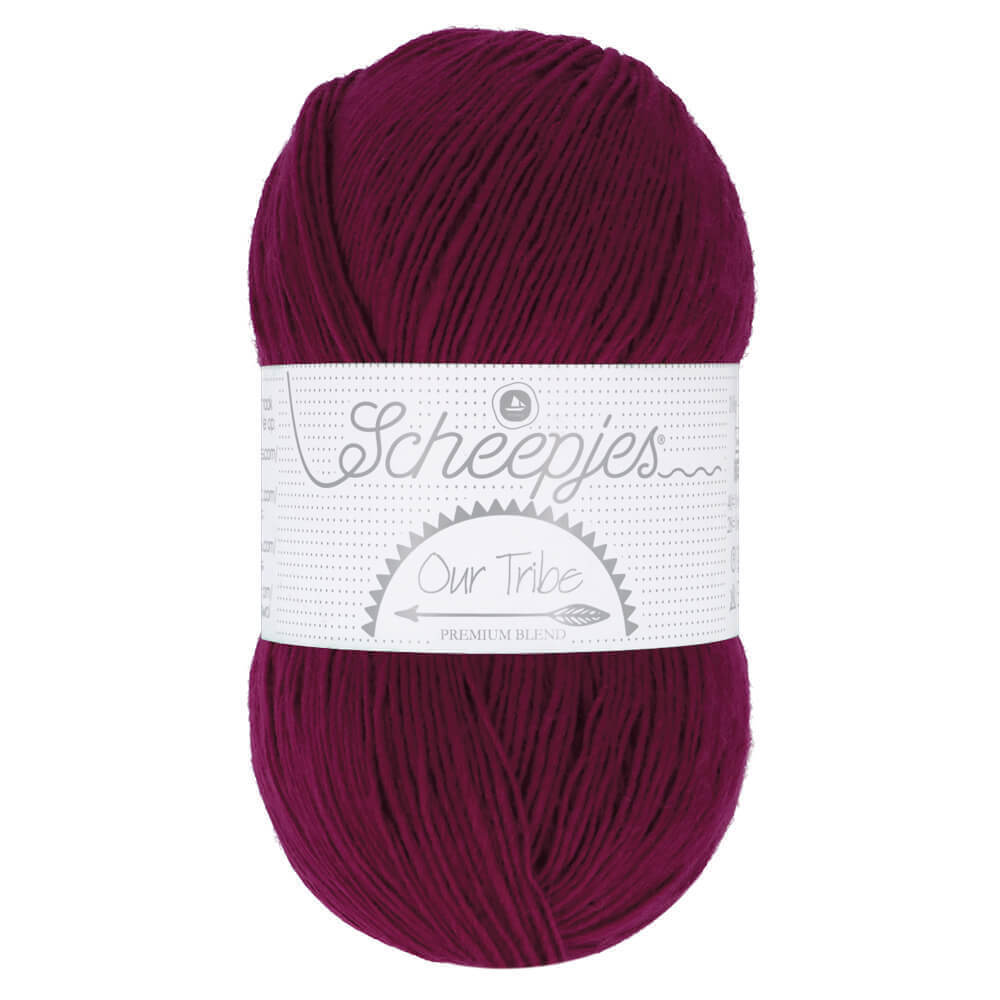 Scheepjes Unity Yarn (former Our Tribe) 100g 877 Raspberry Radiance | Knitting yarn shop / dzijas veikals