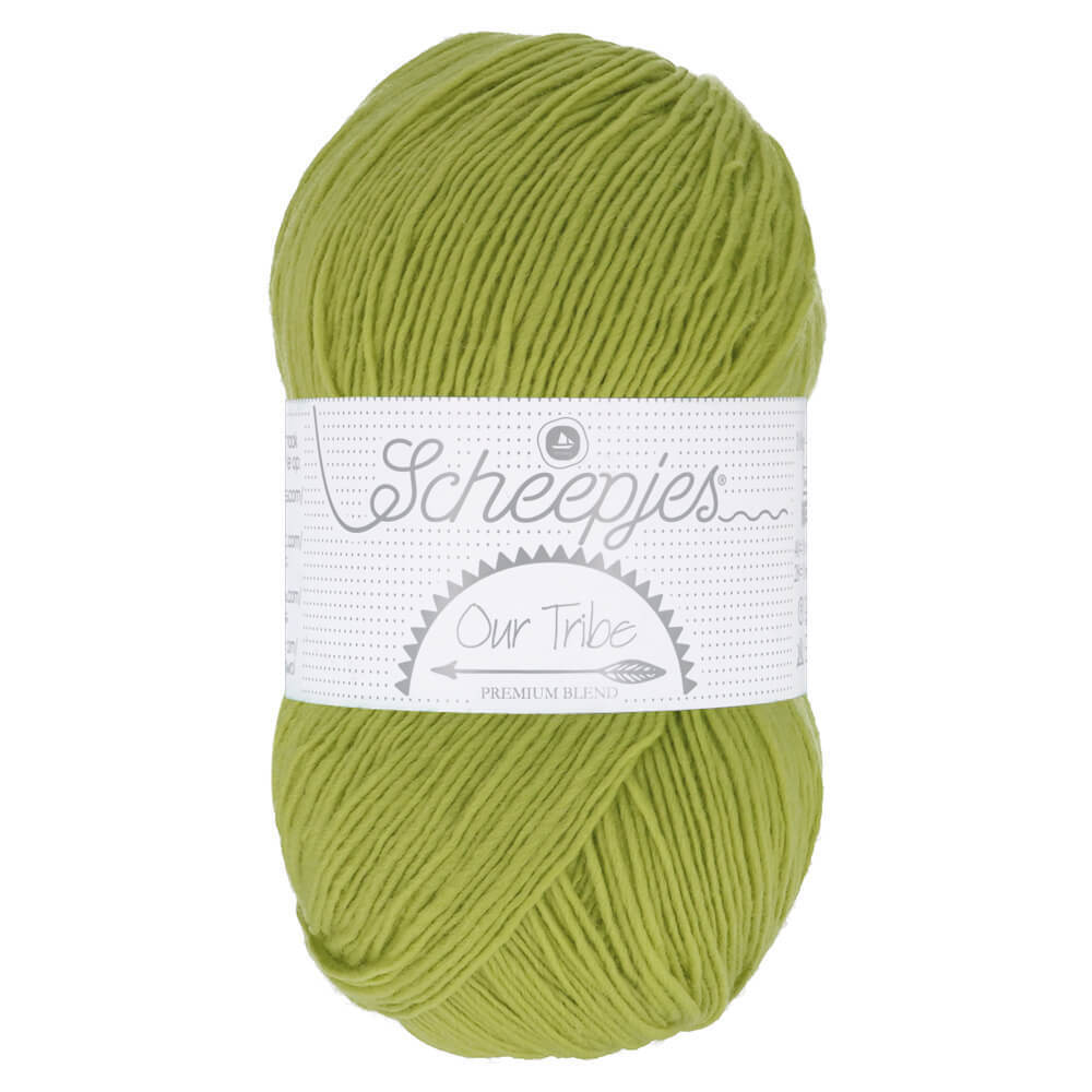 Scheepjes Unity Yarn (former Our Tribe) 100g 878 Pistachio Branch | Knitting yarn shop / dzijas veikals