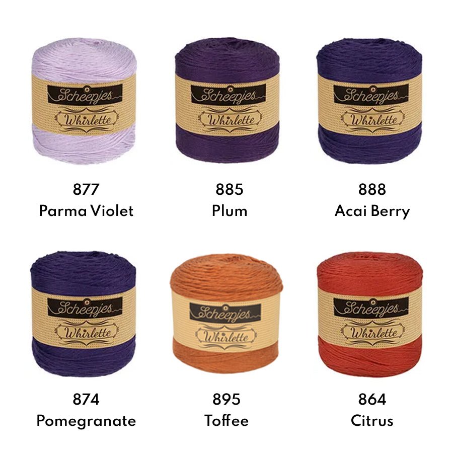 Scheepjes Whirlette 100g 851 Liquorice | Knitting yarn shop / dzijas veikals