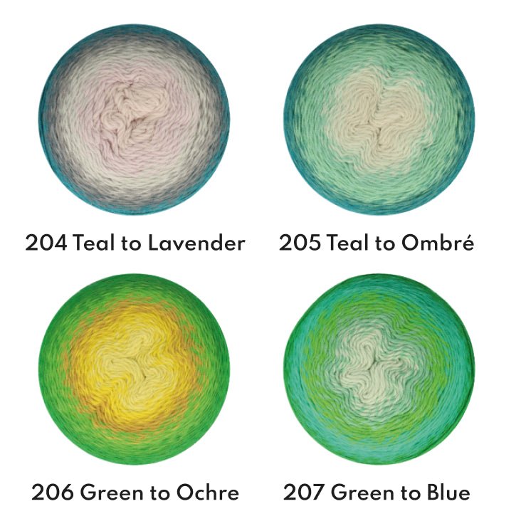 Scheepjes Whirligig, 450g 200 Grey to Ochre | Knitting yarn shop / dzijas veikals