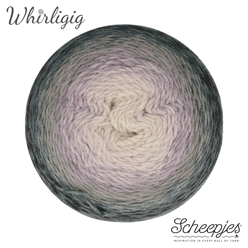 Scheepjes Whirligigette 100g 251 Plum | Knitting yarn shop / dzijas veikals