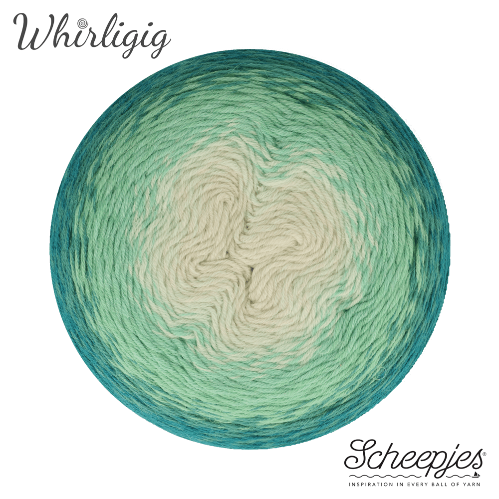 Scheepjes Whirligigette 100g 255 Blue | Knitting yarn shop / dzijas veikals