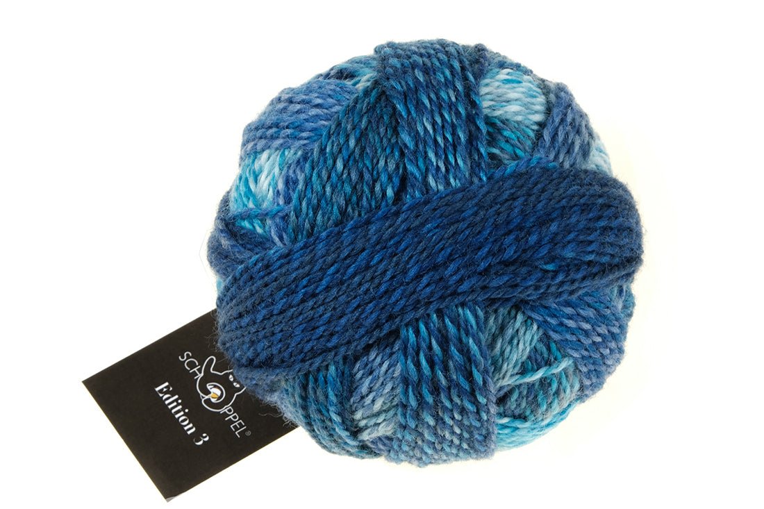 Schoppel Edition 3 100% extra - fine merino wool Yarn 2362_Bluish | Knitting yarn shop / dzijas veikals