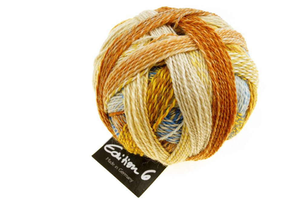 Schoppel Edition 6 Extra - Fine Merino Wool Yarn 2329_Beach Café | Knitting yarn shop / dzijas veikals