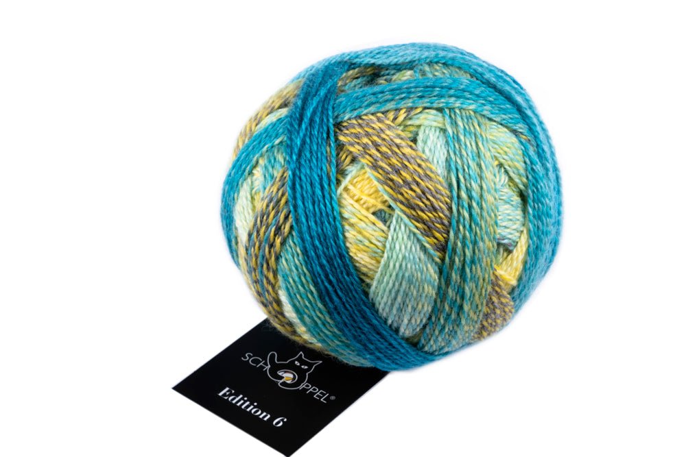 Schoppel Edition 6 Extra - Fine Merino Wool Yarn 2401_Partly sunny | Knitting yarn shop / dzijas veikals